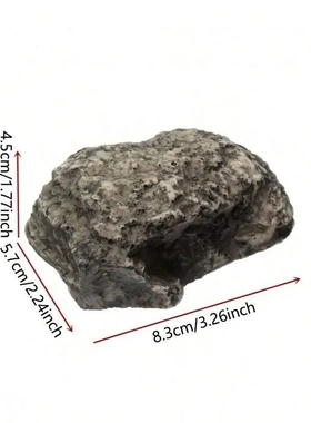 隐藏的石头钥匙收纳盒创意设计家居庭院摆件装修庭院户外仿真