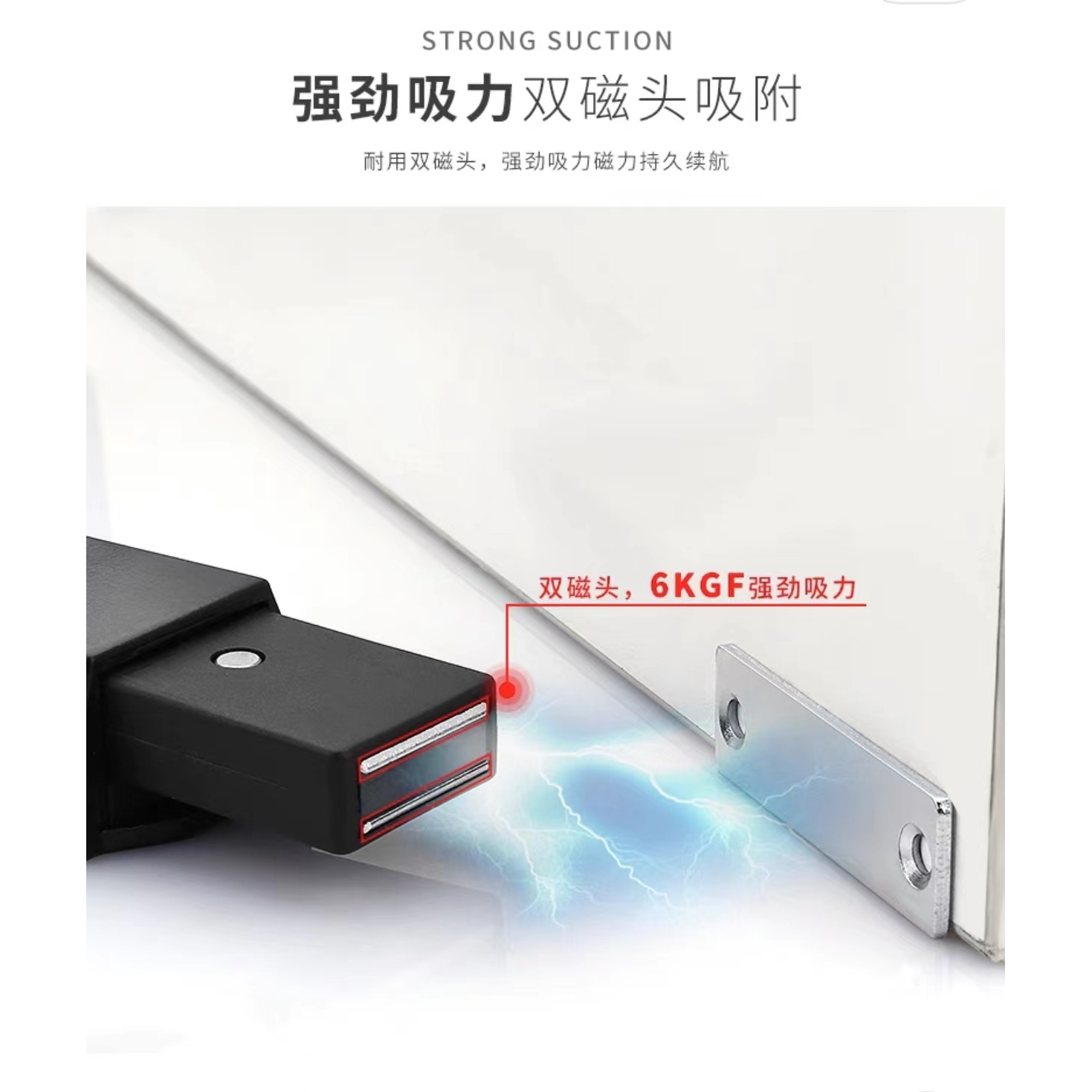 奥地利百隆重型房门反弹器柜门按压式自动弹器开隐形大衣柜高门回 - 图2