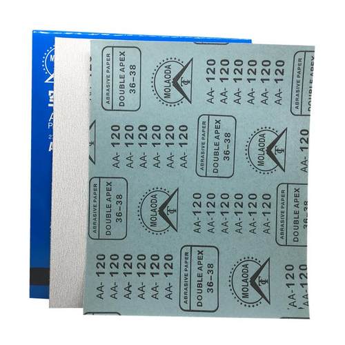 方形干磨砂纸木工白砂木头家具油漆打磨砂纸墙面腻子抛光沙纸 - 图2