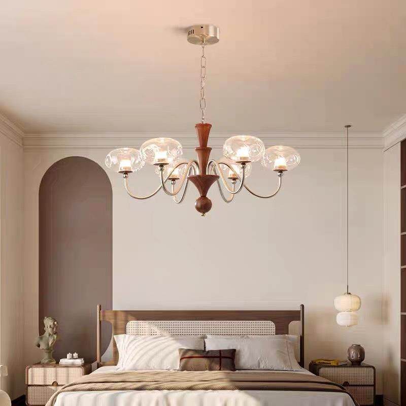 法式中古风客厅吊灯现代简约轻奢高级感主卧室灯创意玻璃护眼灯具,淘宝优惠券,粉丝福利购,淘宝优惠卷