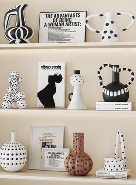 简约高级感酒柜摆件客厅电视柜高档小众艺术品摆设现代桌面装饰品