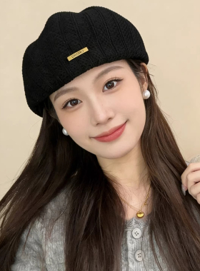 2026新款复古定型透气贝雷帽女