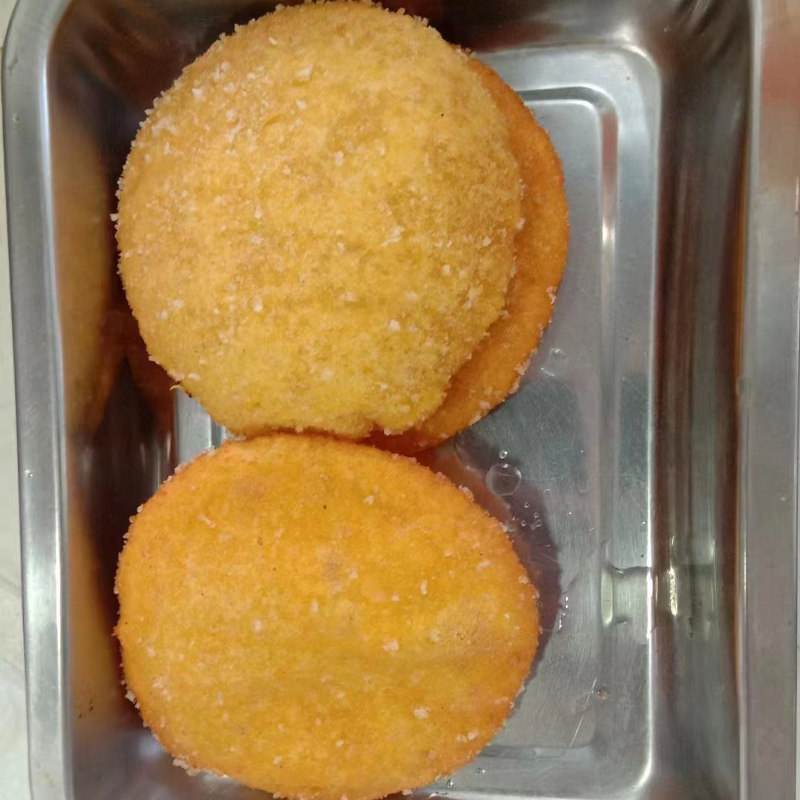 整箱大南瓜饼速冻油炸小吃早餐半成品粥店商用无馅糕点糯米饼点心