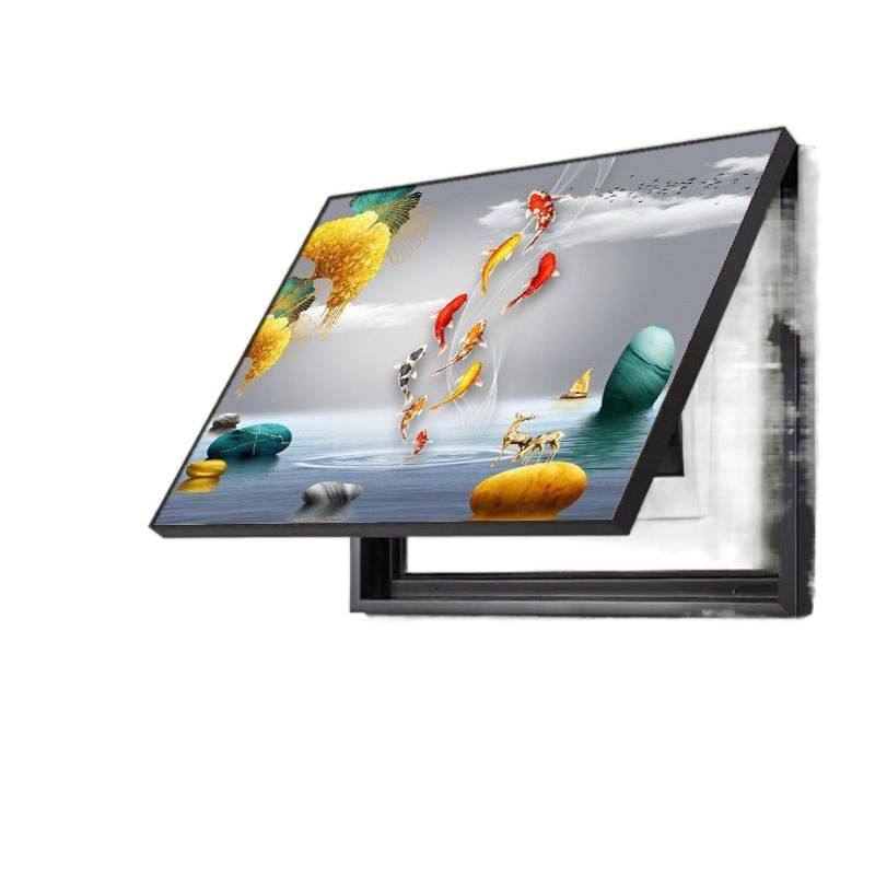 电表箱电表装饰画配电箱遮挡总开关客厅挂画新款电闸弱电简约壁画,淘宝优惠券,粉丝福利购,淘宝优惠卷