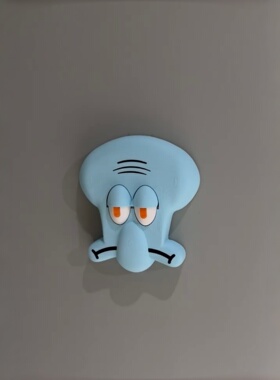 章鱼哥睁眼闭眼开关面板装饰