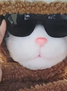猫咪立体口罩加棉保暖温感透气秋冬口罩外出日用不勒耳创意口罩