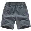 Men's shorts worn outside summer loose ice silk quick-drying sports thin 2026 new casual plus fat large size pants