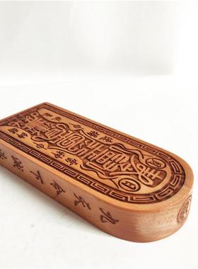 道用品 王母令牌 法令 王母敕令三界敕 桃木双面雕刻令牌