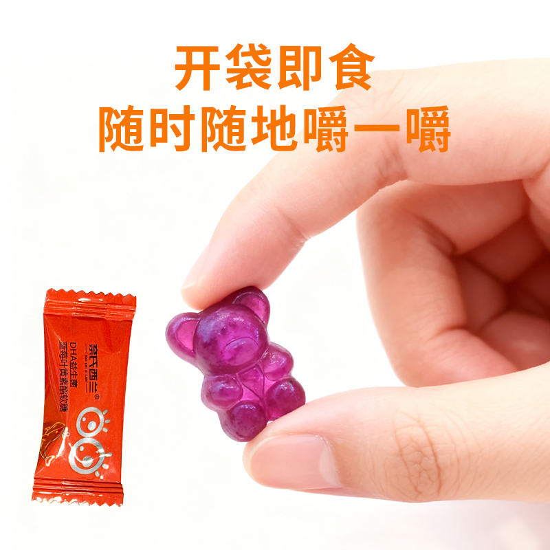 Blueberry lutein gummy myopia eye anthocyanin