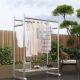 Coat rack double-pole multi-functional floor-standing bedroom clothes rack removable household L living room clothes drying rack simple storage