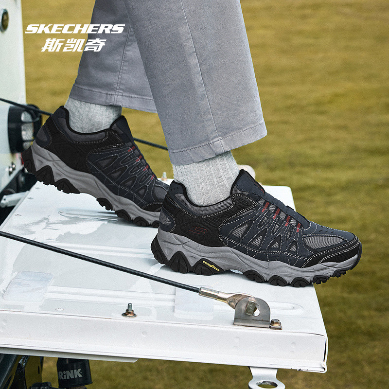 Skechers斯凯奇新款复古户外鞋男士大底耐磨抓地舒适时尚百搭,淘宝优惠券,粉丝福利购,淘宝优惠卷