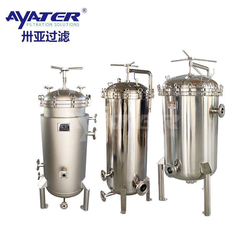 过滤304/316不锈钢精密保安过滤器污水处理设备生产厂家-图0