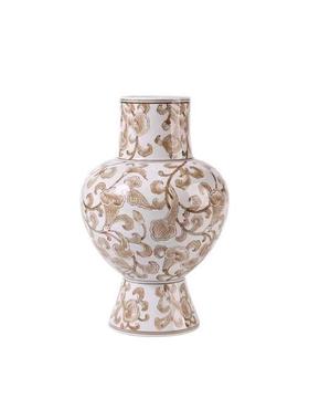 屿物居 欧式轻奢样板间件餐桌几边桌面茶具花为艺中古摆REM组合软