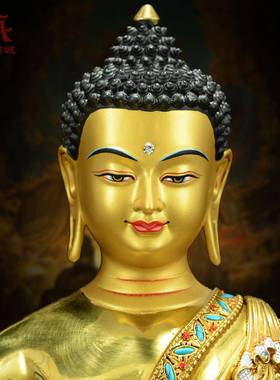 村全鎏金藏《阿弥陀佛像铜佛21907091精工铜雕《阿弥》托佛》家居