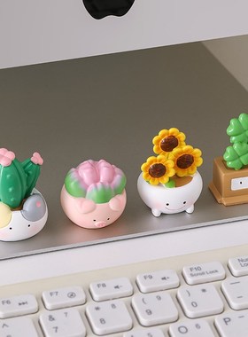 速发件运小植物摆幸工位治愈解压好物玄关客厅家居桌送装饰品面生