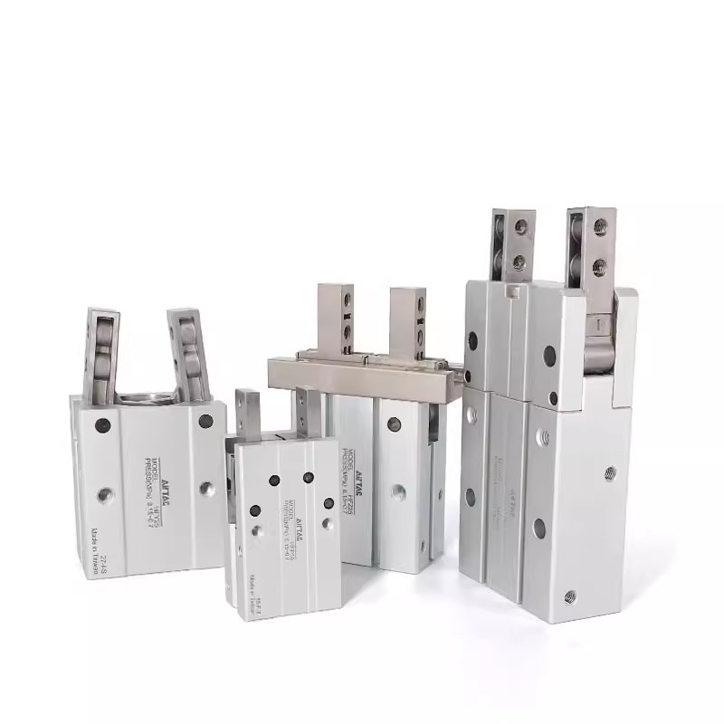 速发气5手指气缸HFK/HFR/HFZ/610/16/20/2动/2/40平爪 - 图2