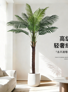 仿生椰子树室内大型造景景观盆栽