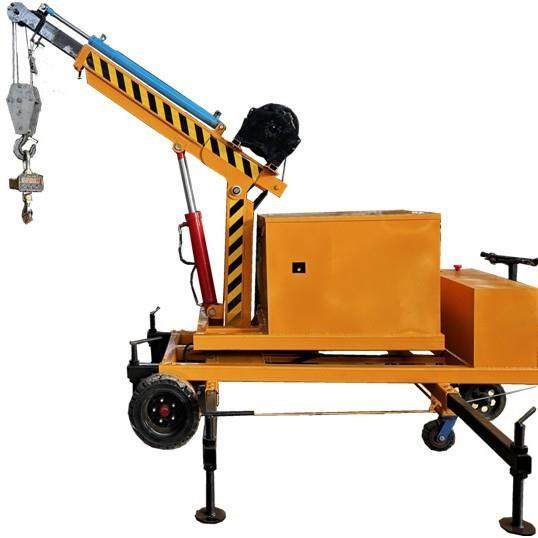 平衡重式单臂吊机自动液压起重机电动配重移动小吊车1吨2吨重型,淘宝优惠券,粉丝福利购,淘宝优惠卷