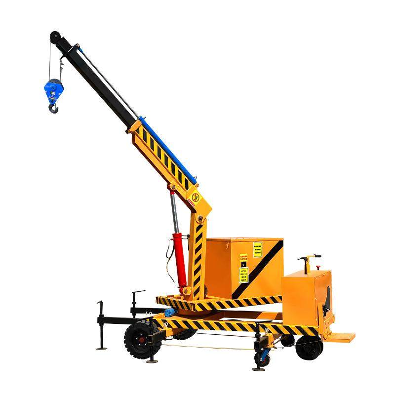 平衡重式单臂吊机自动液压起重机电动配重移动小吊车1吨2吨重型,淘宝优惠券,粉丝福利购,淘宝优惠卷