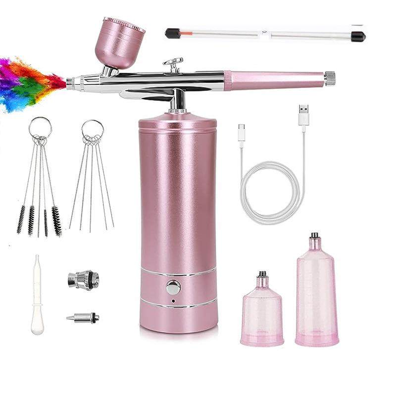 空气压缩机画套件电动枪笔上色美容美甲喷绘喷喷4涂注氧仪,淘宝优惠券,粉丝福利购,淘宝优惠卷