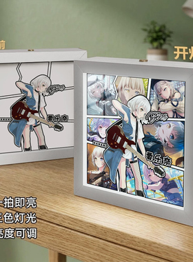 BanGDreamMyGO周边灯画氛围夜灯