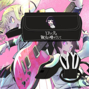 摇滚乃是淑女的爱好动漫铃之宫莉莉纱二次元学生新款文具盒笔袋tt