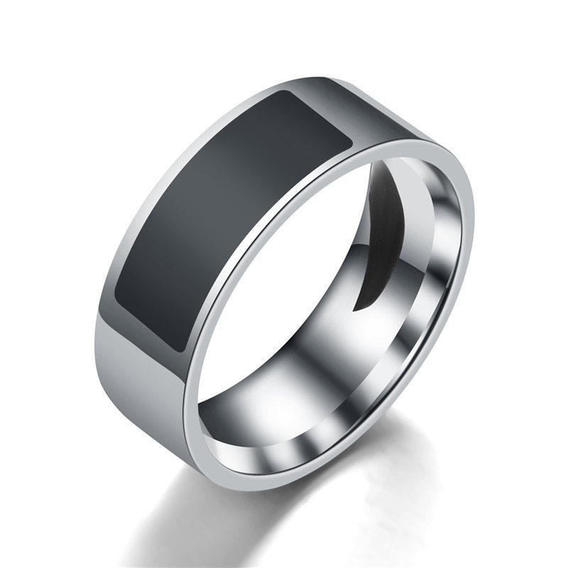 NFC mobile phone tag smart ring stainless steel smart