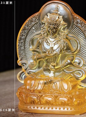 速发古法琉刚背居金璃萨埵菩萨佛像摆件板家寺院桌面供奉用品