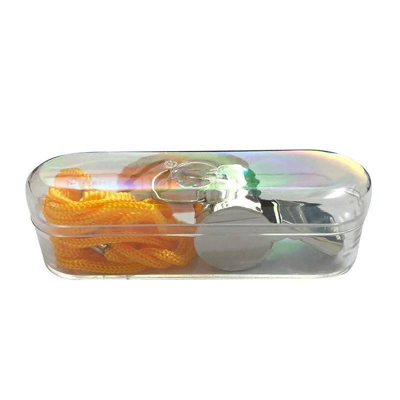 消防警戒哨盒装裁判口哨金属哨不锈铁口哨运动口哨求生口哨带挂绳,淘宝优惠券,粉丝福利购,淘宝优惠卷