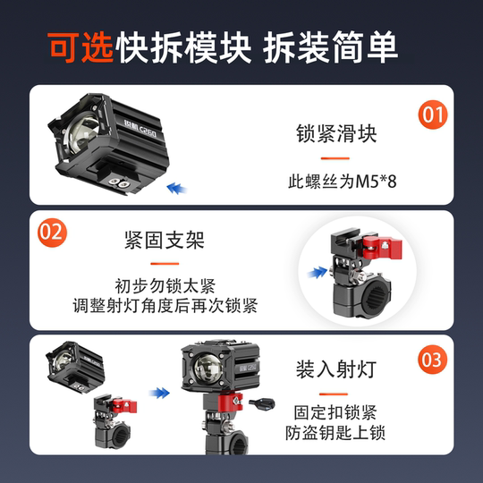 Касательный прожектор для электромобиля Ruihang