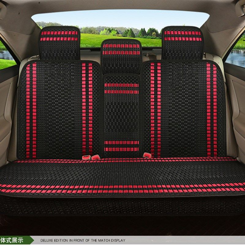 汽车四季通用座椅车内用品后排三人座靠背垫夏天透气冰丝单座坐垫,淘宝优惠券,粉丝福利购,淘宝优惠卷