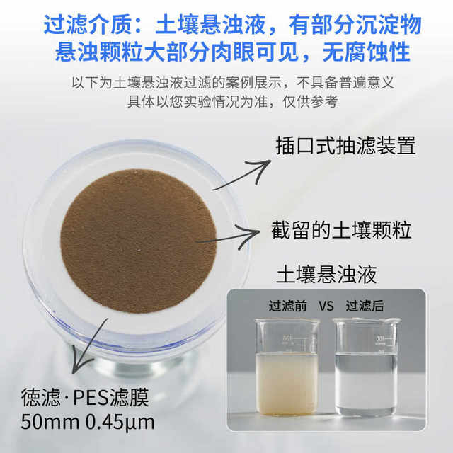 Feida Sand Core Vacuum Filtration Device Laboratory Membrane Solvent Filter Graphene Purified Water Microbial Testing