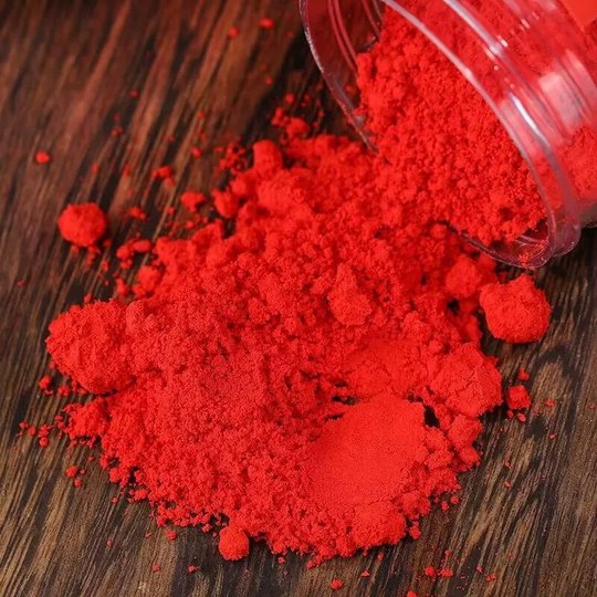 Cinabrio verdadero rosa rojo puro natural piedra en bruto polvo genuino 100g escritura y pintura