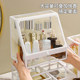 Cosmetic glass storage box