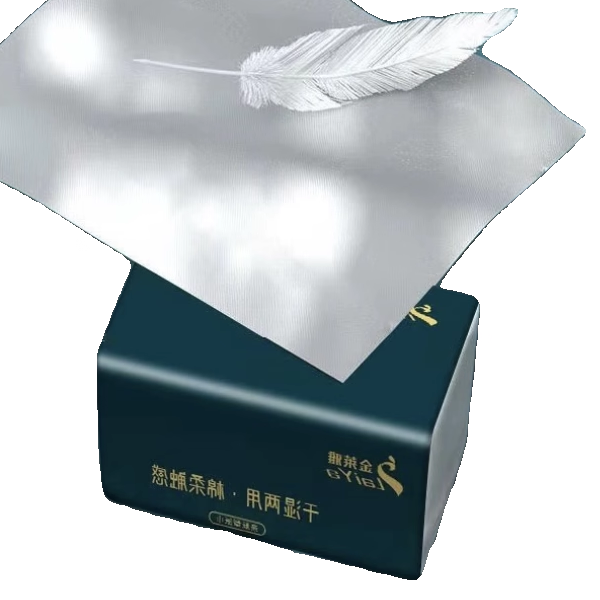 加大加厚实惠装加厚抽取式餐巾纸批发面巾纸原生木浆纸抽厕纸 - 图1