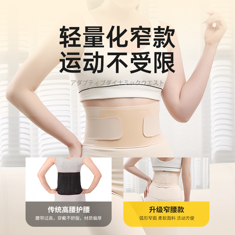 FICOTH护腰腰带腰椎间盘久坐神器腰肌劳损靠背女士专用进口腰托 - 图2