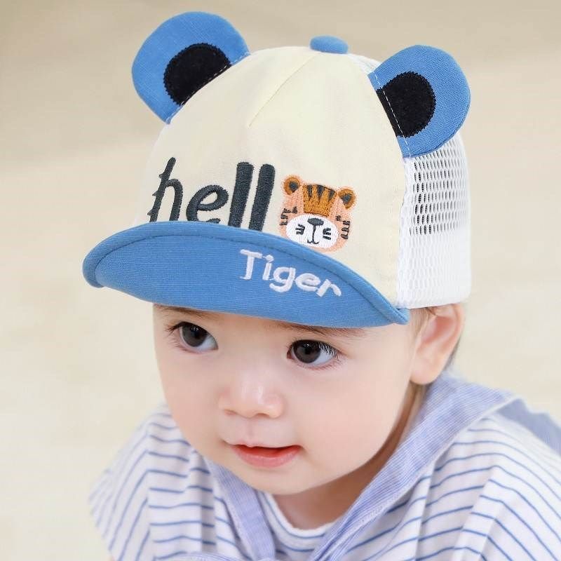 婴儿遮阳帽小月龄鸭舌帽0一3一6月宝宝棒球帽子夏季薄款防晒男宝,淘宝优惠券,粉丝福利购,淘宝优惠卷