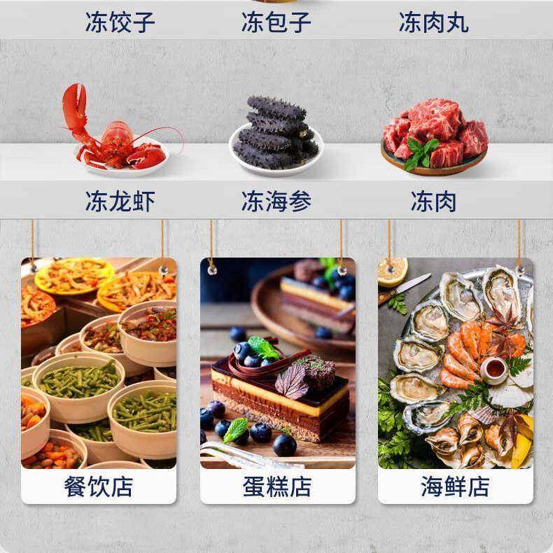 浩博速冻柜商用零下40度低温冷冻冰柜急冻冷柜海鲜水饺肉丸,淘宝优惠券,粉丝福利购,淘宝优惠卷