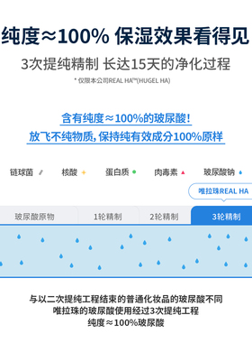 唯拉珠玻尿酸补水抗皱精华液
