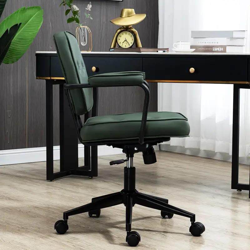 极简办公椅子舒适久坐皮质靠背家用办公座椅书桌椅书房学习电脑椅,淘宝优惠券,粉丝福利购,淘宝优惠卷