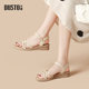 DUSTO Dadong casual wedge heel round toe women's sandals
