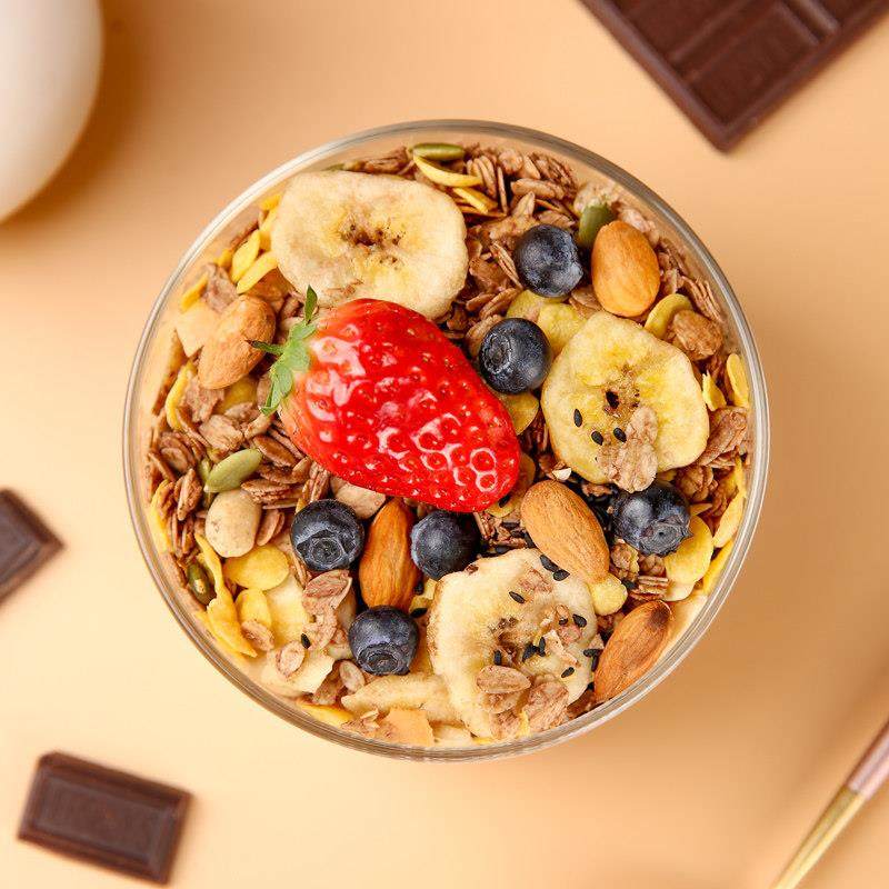 【礼盒装】可可坚果麦片干吃即食巧克力营养谷物麦片中秋节1000g,淘宝优惠券,粉丝福利购,淘宝优惠卷