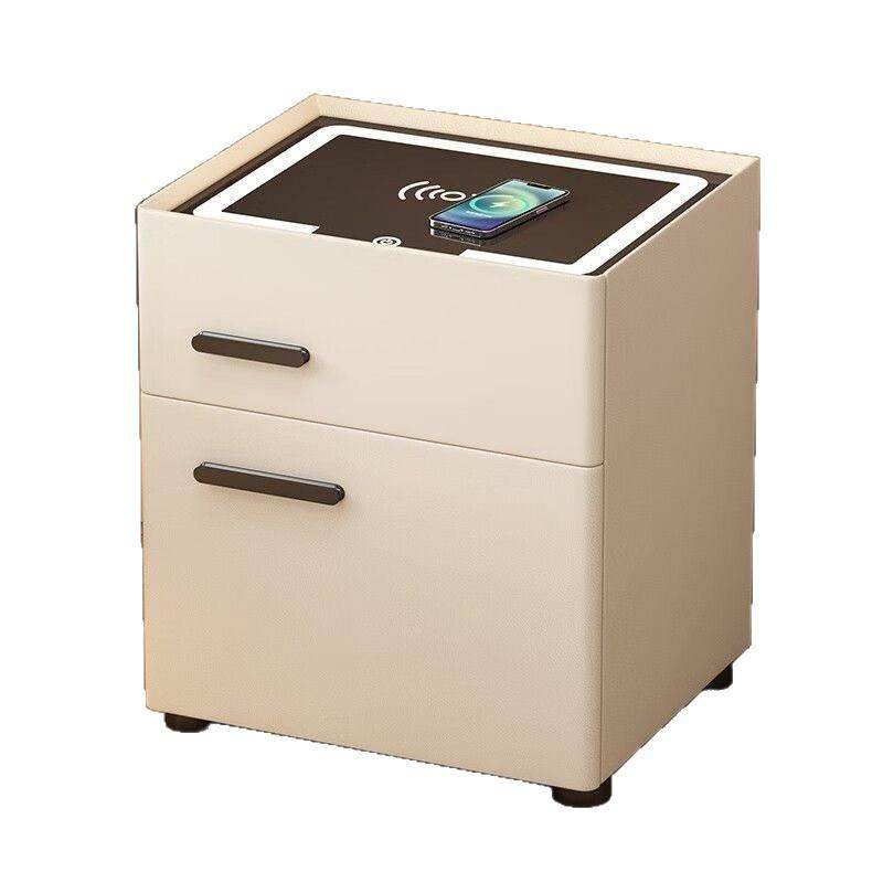 用能床头柜保险箱家一体现代简约多功能无线MNG电卧室收纳充保险,淘宝优惠券,粉丝福利购,淘宝优惠卷