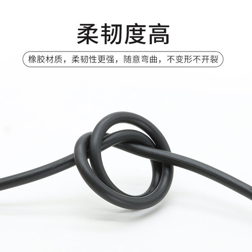 丁腈圆条NBR橡胶实心圆条耐油耐油耐腐蚀减震圆形橡胶绳密封条 - 图1