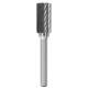 Carbide rotary file tungsten steel milling cutter metal electric grinding head cylindrical rotary frustration electric file head 6mm