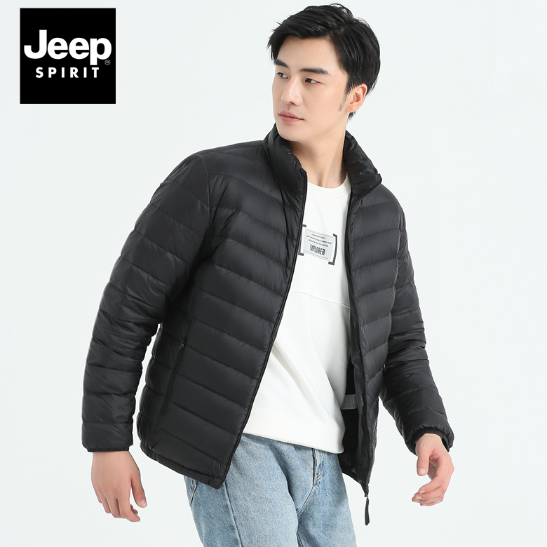 Jeep Spirit 吉普 男女同款 羽绒棉保暖外套  天猫优惠券折后￥49.9包邮 (￥269.9-220)