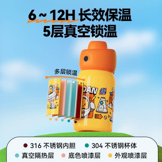 Alpha Egg fingerprint unlocked smart insulated water cup