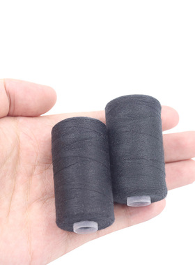 厂家 家用缝补线 手工缝纫黑白线 500米402涤纶线线材