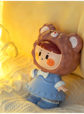 速发治物愈小摆件桌面生日礼系创意可爱生艺术感