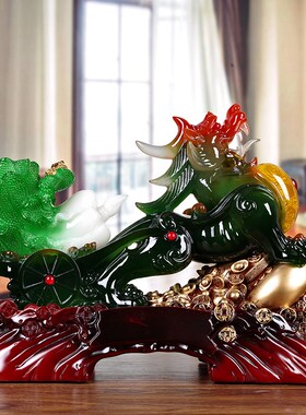 速发貔貅摆业公财进宝玉白菜百财客厅装饰招司新店开件礼品收银台